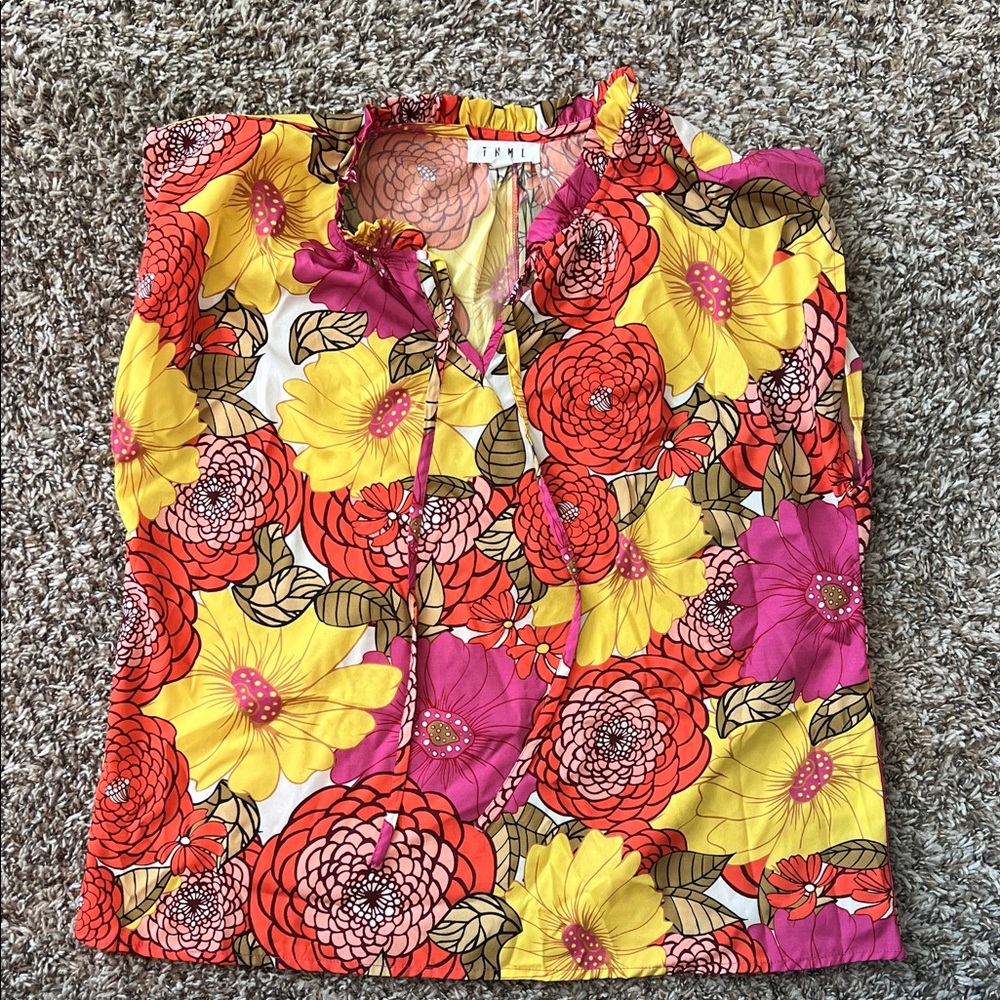 THML Multicolor Floral Top